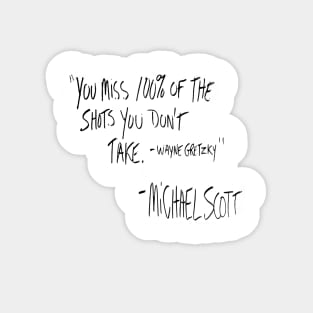 Michael Scott Quote The Office Sticker